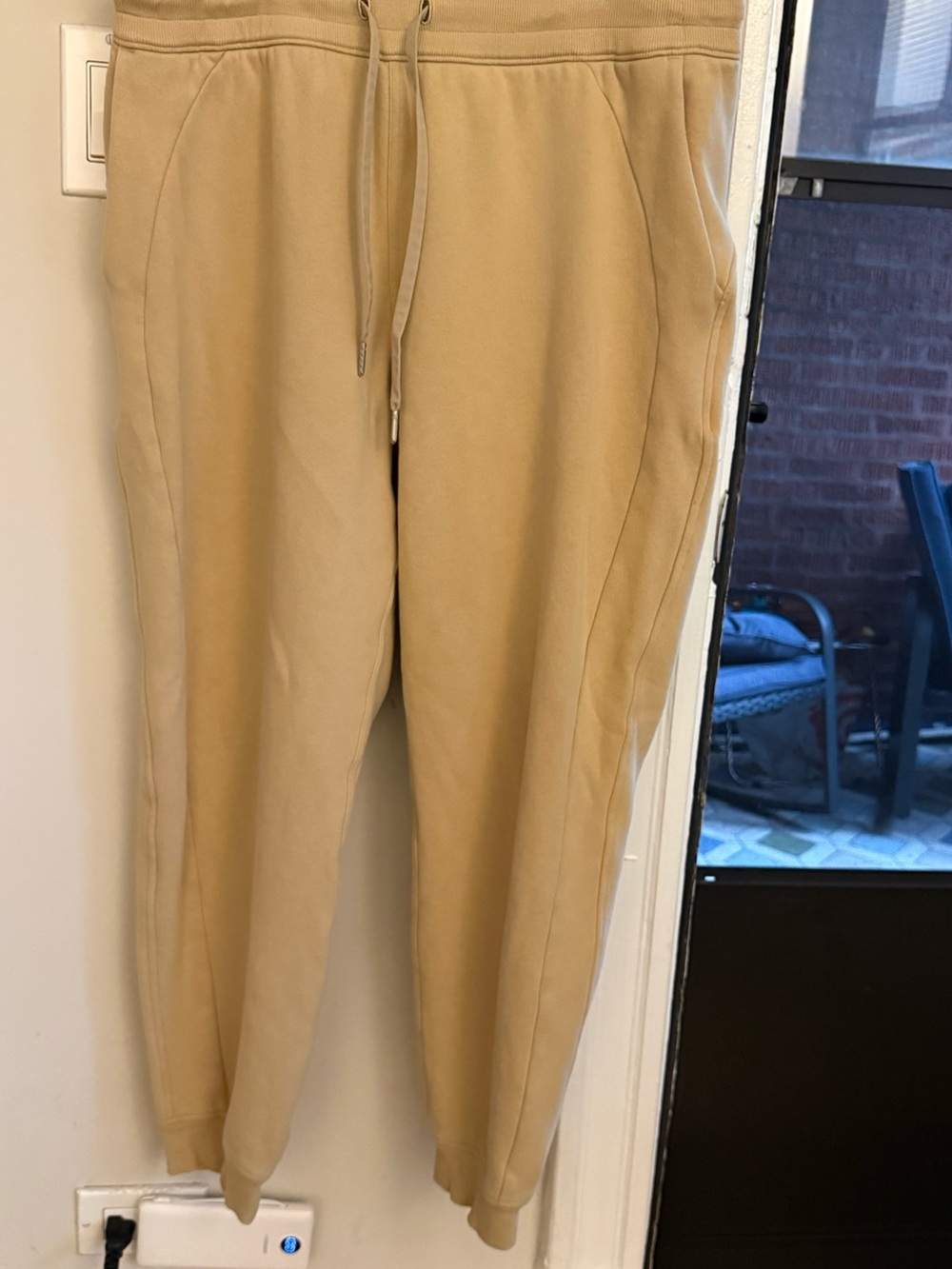 Lululemon Athletica Tan Joggers (women’s 12)